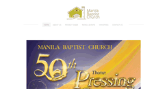 Desktop Screenshot of manilabaptistchurch.org